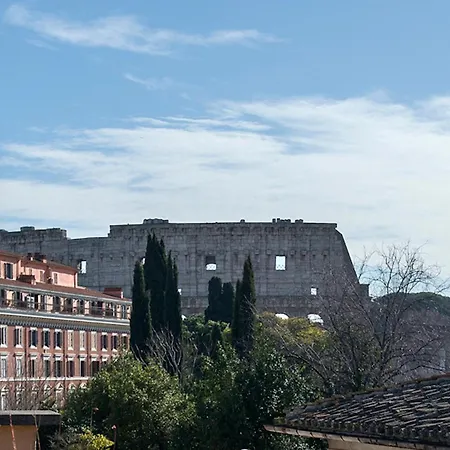 Colosseo Esclusivo Attico Con Terrazze Private רומא
