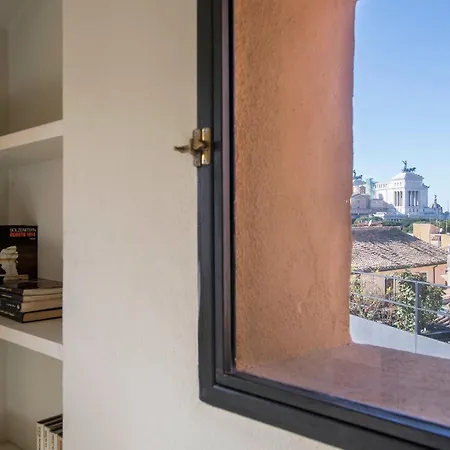 Colosseo Esclusivo Attico Con Terrazze Private דירה