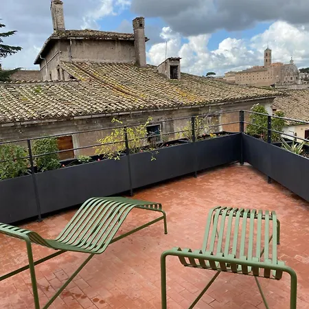 Colosseo Esclusivo Attico Con Terrazze Private רומא